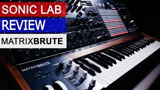Video thumbnail for Arturia MatrixBrute - SonicLAB Review by sonicstate