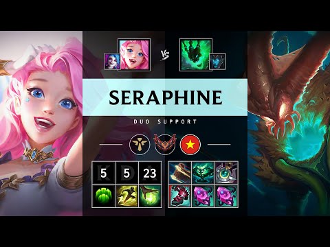 Seraphine Support vs Thresh - VN Grandmaster Patch 25.S1.2