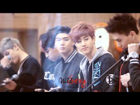 140213 컬투쇼 GOT7 Jackson 따라와 리허설 직캠