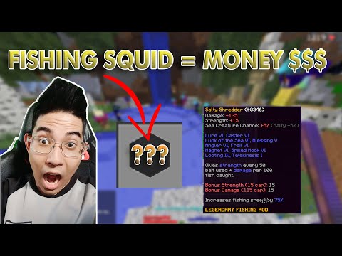 How to make money fishing Hypixel Skyblock: IS FISHING...
