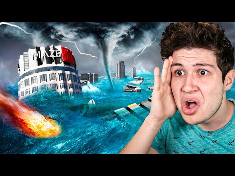 EL TSUNAMI de Los SANTOS en GTA 5! 🏠🌊 (Película)