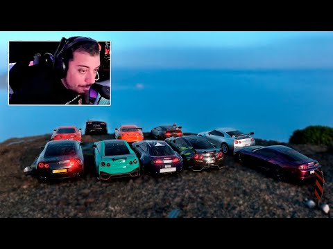 DEATH SLOPE WITHOUT BRAKES - GT-R VS SUPRA - FORZA HORIZON 5