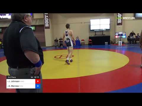 2018 Marine Corps US Open/Senior Men's Greco-Roman 67 3rd Place - Jamel Johnson (USMC) Vs. Austin