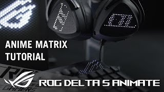 ASUS ROG Delta S Animate Gaming Headset ROGDELTASANIMATE B&H ASUS ROG Delta S Animate Gaming Headset ROGDELTASANIMATE B&H