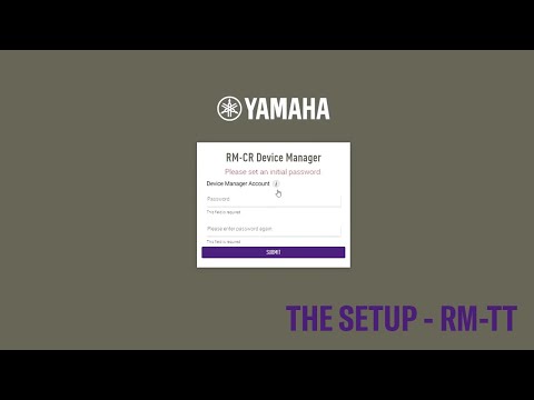 Yamaha RM-TT Tabletop Array Microphone