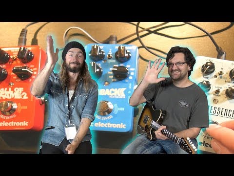 TC Electronic Pedal Reviews - Hall Of Fame 2, Flashback Delay 2, Quintessence