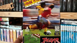Fever Pitch Soccer Atari Jaguar gameplay, playing on original hardware.