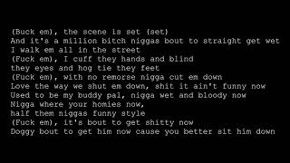 Snoop Dogg - Buck Em ft. Sticky Fingaz (Lyrics Video)