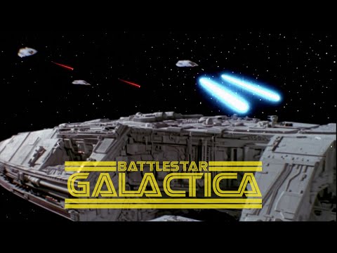 Battle from Saga of a Star World - Battlestar Galactica 1978 (4K)