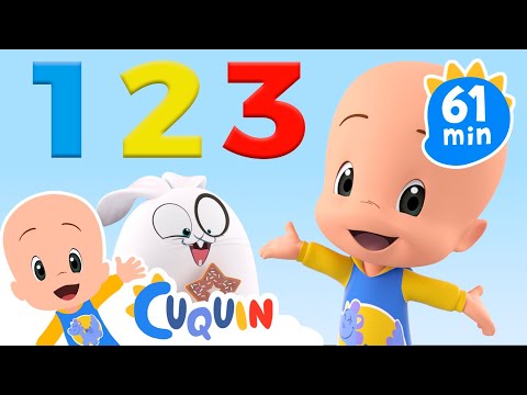 Learn numbers with Cuquín and Ghost magic oven 🍪🍪 Educational videos for kids