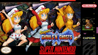 Super Ghouls 'n Ghosts - Maiden Edition (Dress + Armor Versions) Sprite Hack