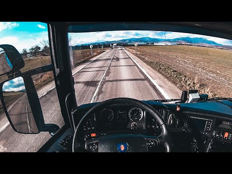 POV Driving Scania R410 - Slovakia (Part 2/3)