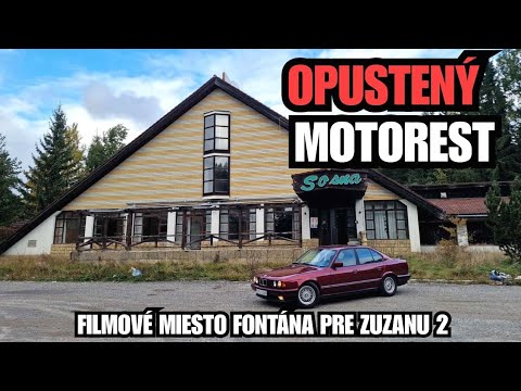 OPUSTENÝ MOTEL SOSNA - Tu sa nahrával film FONTÁNA PRE ZUZANU 2! 😥