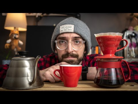 I Struggled With Hoffman's 01 V60 Technique - Single Cup Recipe