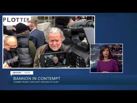 Teitelbaum on Bannon Contempt