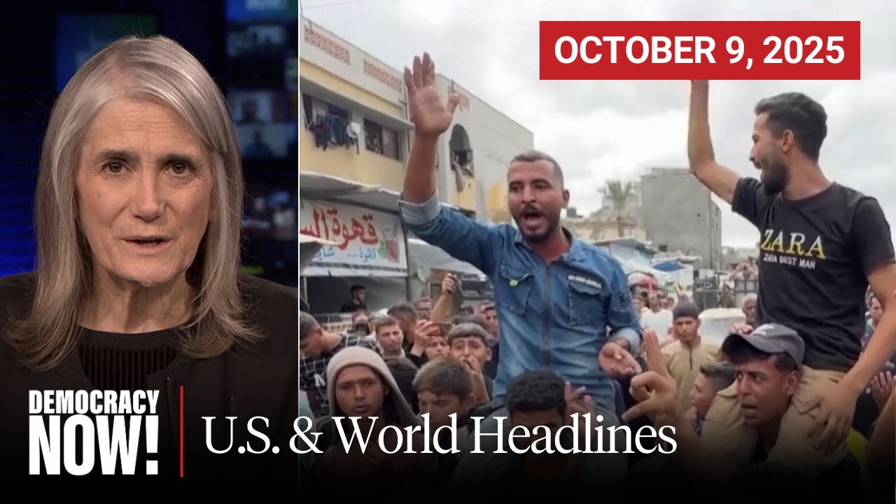 Top U.S. & World Headlines — October 9, 2025