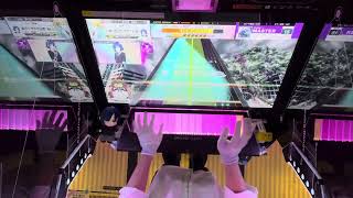 【CHUNITHM LUMINOUS】X7124 SSS手元