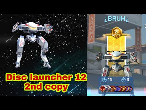 Making disc launcher 12 second copy || Mech arena