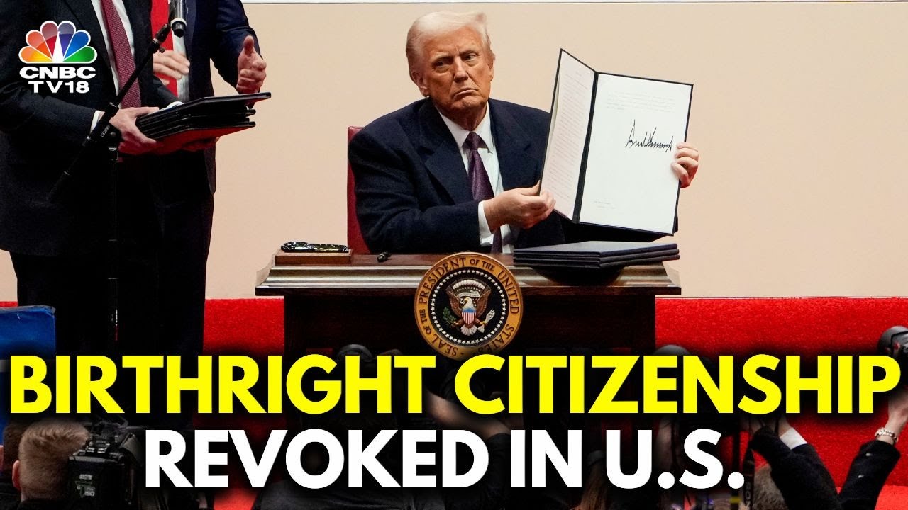 Trump Has Banned US Citizenship By Birth Through An Executive Order As The New President | N18V
