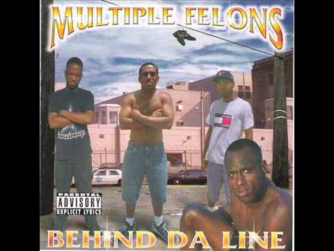 Multiple Felons - World On My Shoulders (1998)-New Orleans,LA