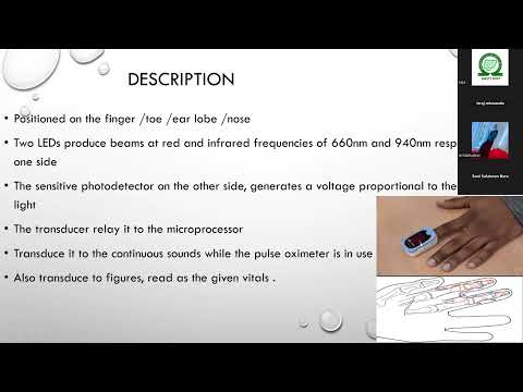 Pulse oximetry and its clinical applications