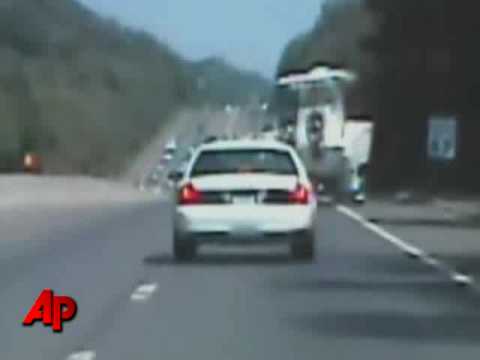 Raw Video: Boat Tips During High Speed Chase