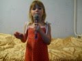 Александра(5лет) поёт "Что такое доброта" (Барбарики) 