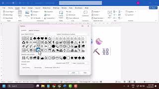 How to make cloud ☁️ symbol in ms word