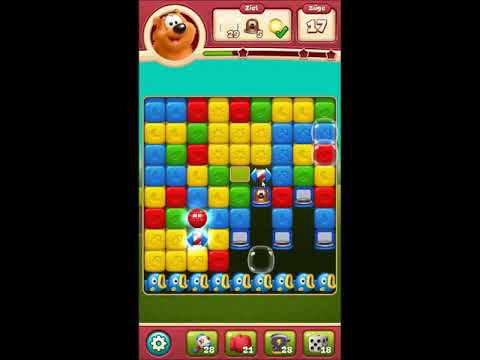 Toon Blast Level 2129 - NO BOOSTERS 🐻🐺🐱 | SKILLGAMING ✔️