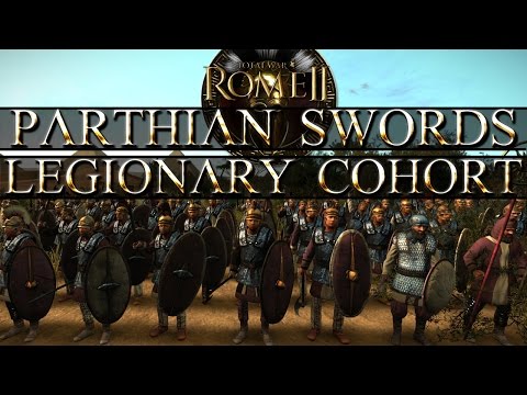 Total War Rome II - Testing Swords - Parthian Swordsmen vs Legionary Cohort