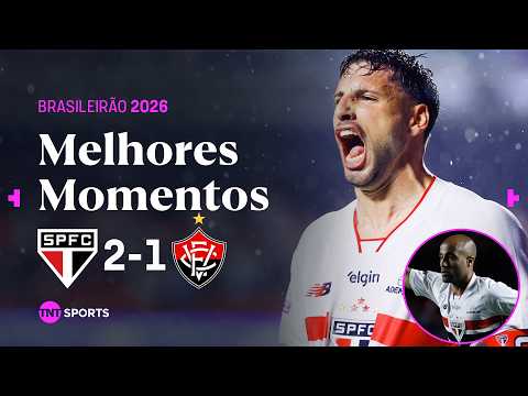 NOITE BRILHANTE DE CALLERI E RETORNO DE LUCAS MOURA! SÃO PAULO 2 X 1 VITÓRIA