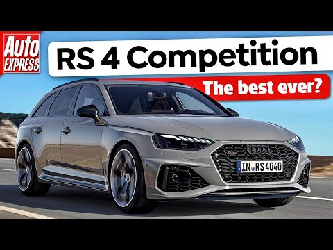 NEW Audi RS 4 Competition review: the most hardcore yet