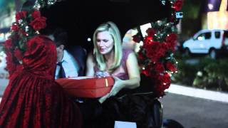 Natasha Henstridge and Darius Campbell 2 Year Anniversary Courtesy of 7 Wheel Wonders