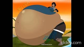 Korra Water Bloat Belly
