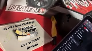 July “build a ramp” challenge winner reveal