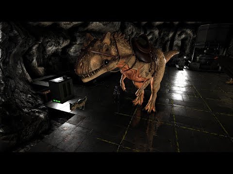 Ark survival Ragnarok23! Perfect 150 Allosaurus tame!Bonus lvl baby!