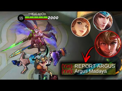 DOMINATE THE OFFLANE USING ARGUS | ARGUS BEST BUILD | MOBILE LEGENDS