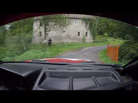 1 Rajd Harenda 2021 oes 6 Tomasz Kobylański / Adam Klimasara - Opel Kadett Gsi