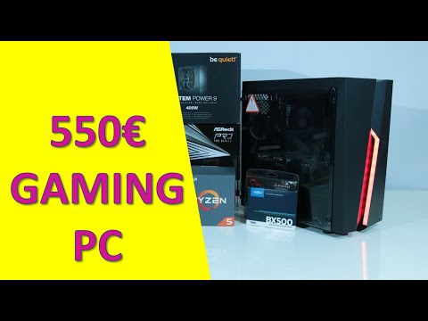 550€ - Euro GAMING PC 2020 - Computer selbst zusammenstellen