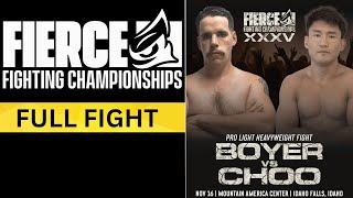 FULL FIGHT CHRIS CHOO VS  THOMAS BOYER