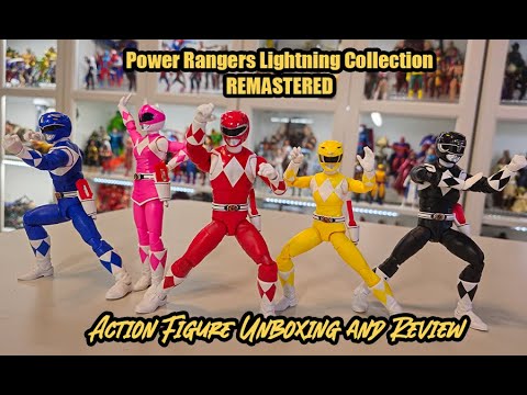 Are you serious Hasbro? Power Rangers Lightning Collection Remastered Unboxing and Review
