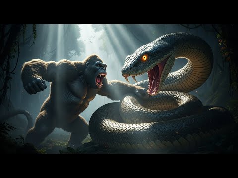 King Kong vs Titanoboa: A 60-Million-Year Battle for the Jungle’s Throne Who Would Truly Win?
