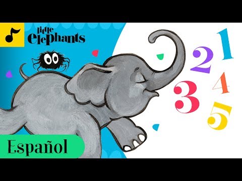 Little Elephants Count Numbers Video