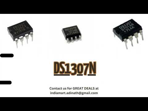 8 pins black ds1307n analog devices, for electronics