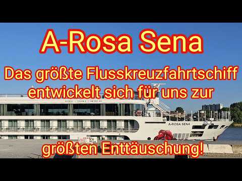 Unsere größte Enttäuschung! Urlaub auf der A-Rosa Sena 2025, das Flußkreuzfahrtschiff in Amsterdam