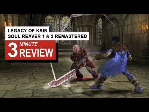 Soul Reaver 1 and 2 Remastered Review In 3 Minutes | GamingByte