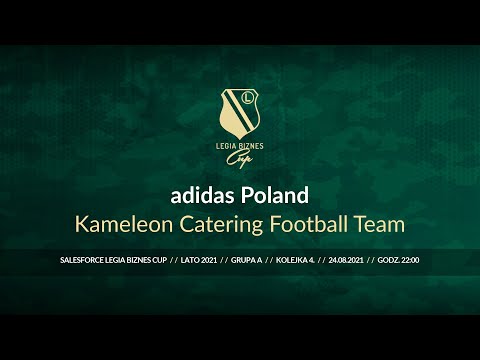 Skrót spotkania adidas Poland - Kameleon Catering Football Team ( Legia Biznes Cup Lato 2021 )
