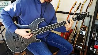 Video thumbnail for Mayones Regius 6 Baritone Tone Demo by Jack Tweedley