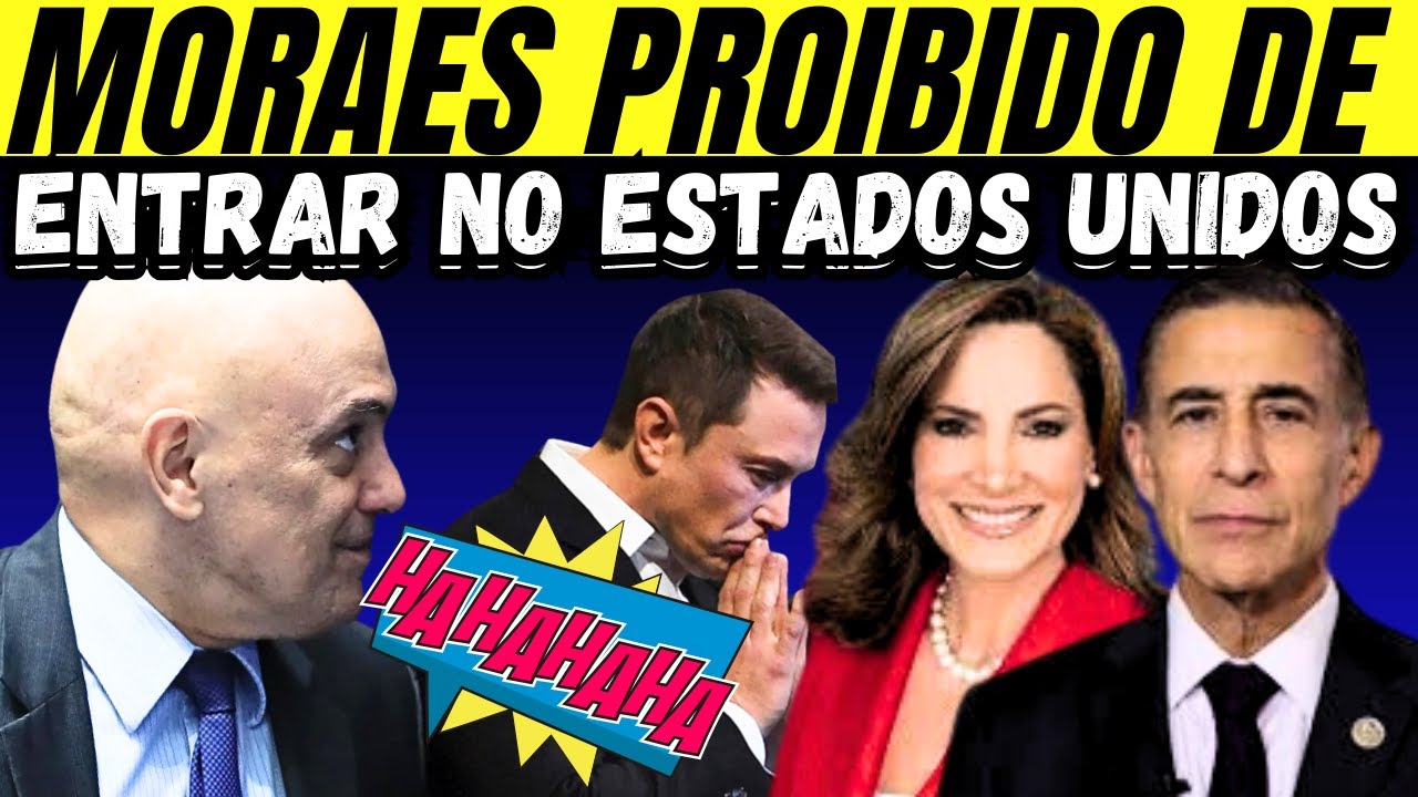 DEPUTADOS AMERICANOS VÃO PRA CIMA DE ALEXANDRE DE MORAES