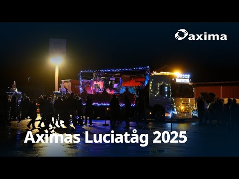 Aximas Luciatåg 2025